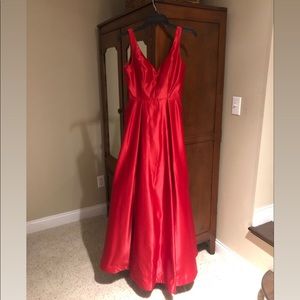 Windsor Red Long Dress
